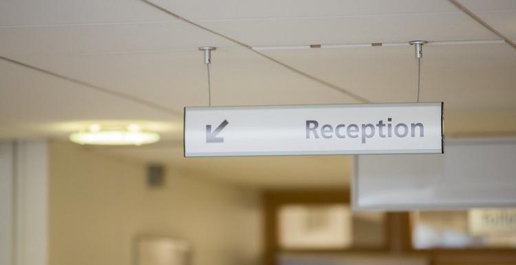 hospital reception