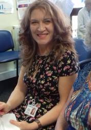 Volunteer at hospital visit